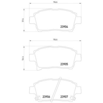 Hella Pagid 355010901 - Disc Brake Pad Hella Pagid 355010901 Disc Brake Pad product image 1 of 2