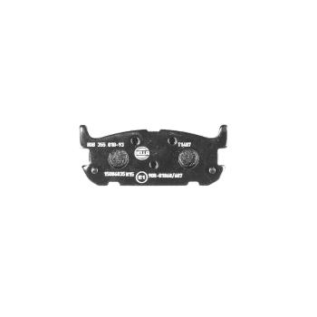 Hella Pagid 355010931 Disc Brake Pad product image 1 of 3