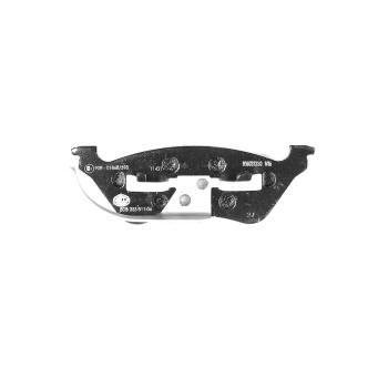Hella Pagid 355011061 Disc Brake Pad product image 1 of 3