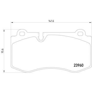 Hella Pagid 355011401 Disc Brake Pad product image 4 of 4