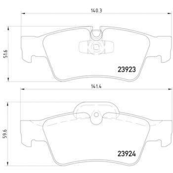 Hella Pagid 355011421 Disc Brake Pad product image 4 of 4