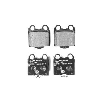 Hella Pagid 355011591 - Disc Brake Pad Hella Pagid 355011591 Disc Brake Pad product image 2 of 3