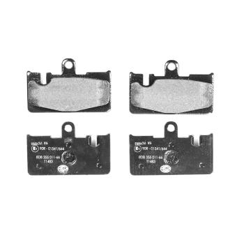 Hella Pagid 355011661 Disc Brake Pad product image 2 of 3