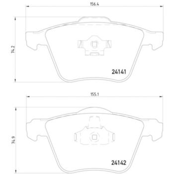 Hella Pagid 355011721 Disc Brake Pad product image 4 of 4