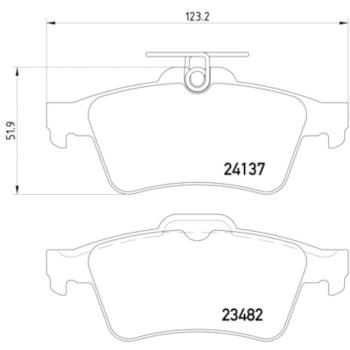 Hella Pagid 355011731 - Disc Brake Pad Hella Pagid 355011731 Disc Brake Pad product image 4 of 4
