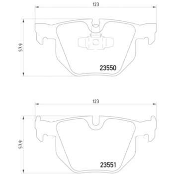 Hella Pagid 355011801 - Disc Brake Pad Hella Pagid 355011801 Disc Brake Pad product image 4 of 4