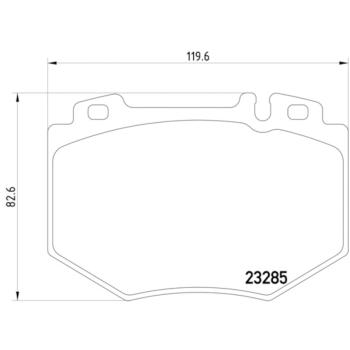 Hella Pagid 355011831 Disc Brake Pad product image 4 of 4