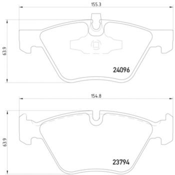 Hella Pagid 355011941 Disc Brake Pad product image 4 of 4