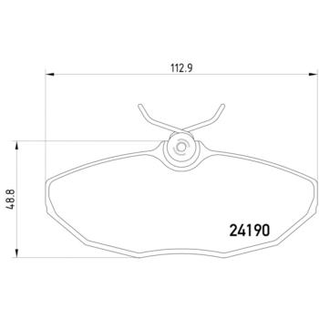 Hella Pagid 355011961 - Disc Brake Pad Hella Pagid 355011961 Disc Brake Pad product image 4 of 4