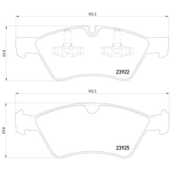 Hella Pagid 355012011 Disc Brake Pad product image 4 of 4