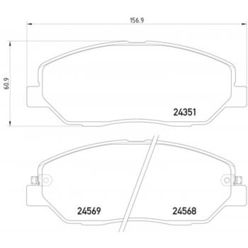 Hella Pagid 355012371 - Disc Brake Pad Hella Pagid 355012371 Disc Brake Pad product image 1 of 2