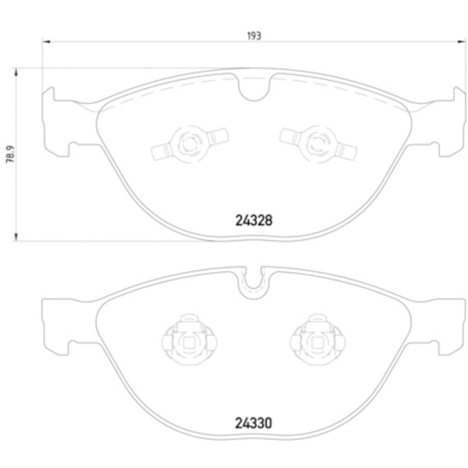 Hella Pagid 355012521 - Disc Brake Pad Hella Pagid 355012521 Disc Brake Pad product image 4 of 4