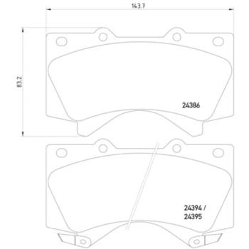 Hella Pagid 355013151 - Disc Brake Pad Hella Pagid 355013151 Disc Brake Pad product image 4 of 4