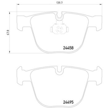 Hella Pagid 355013171 - Disc Brake Pad Hella Pagid 355013171 Disc Brake Pad product image 4 of 4