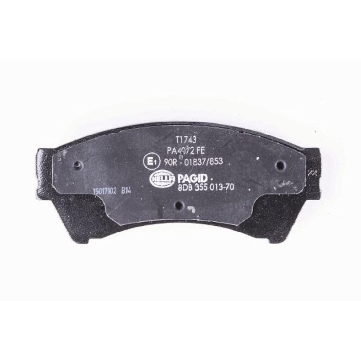 Hella Pagid 355013701 - Disc Brake Pad Hella Pagid 355013701 Disc Brake Pad product image 1 of 4