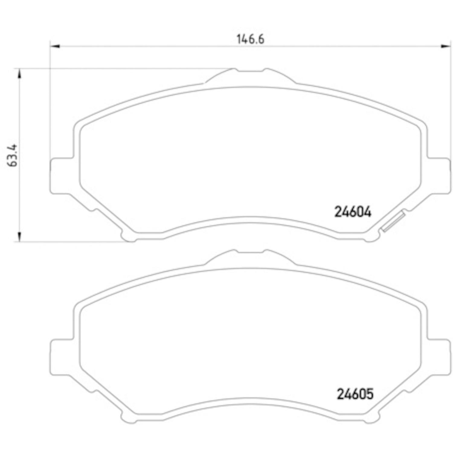 Hella Pagid 355014321 - Disc Brake Pad Hella Pagid 355014321 Disc Brake Pad product image 4 of 4