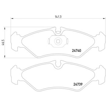 Hella Pagid 355014421 - Disc Brake Pad Hella Pagid 355014421 Disc Brake Pad product image 2 of 2