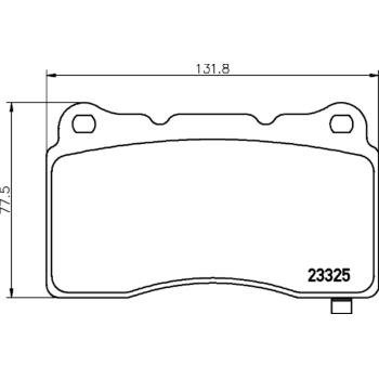 Hella Pagid 355014451 - Disc Brake Pad Hella Pagid 355014451 Disc Brake Pad product image 3 of 4