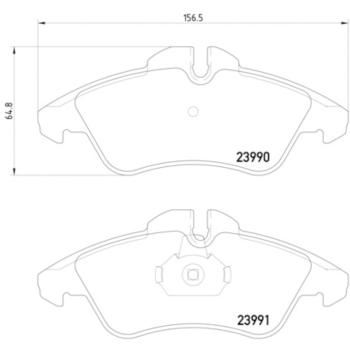 Hella Pagid 355014481 - Disc Brake Pad Hella Pagid 355014481 Disc Brake Pad product image 2 of 2