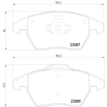 Hella Pagid 355014511 - Disc Brake Pad Hella Pagid 355014511 Disc Brake Pad product image 2 of 2