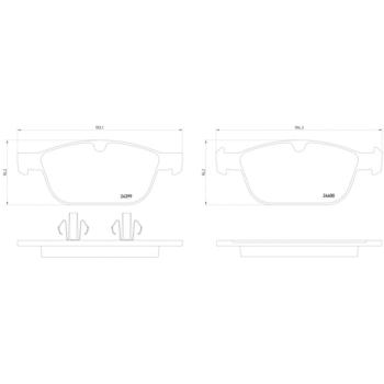 Hella Pagid 355014541 - Disc Brake Pad Hella Pagid 355014541 Disc Brake Pad product image 4 of 4