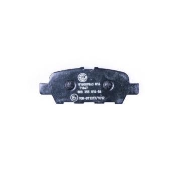Hella Pagid 355014561 Disc Brake Pad product image 1 of 3