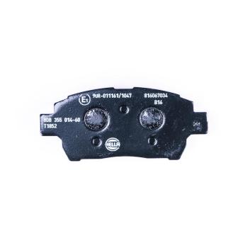 Hella Pagid 355014601 Disc Brake Pad product image 1 of 3