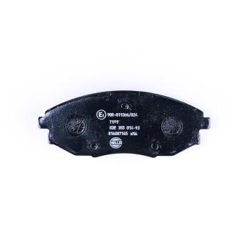 Hella Pagid 355014931 Disc Brake Pad product image 1 of 3