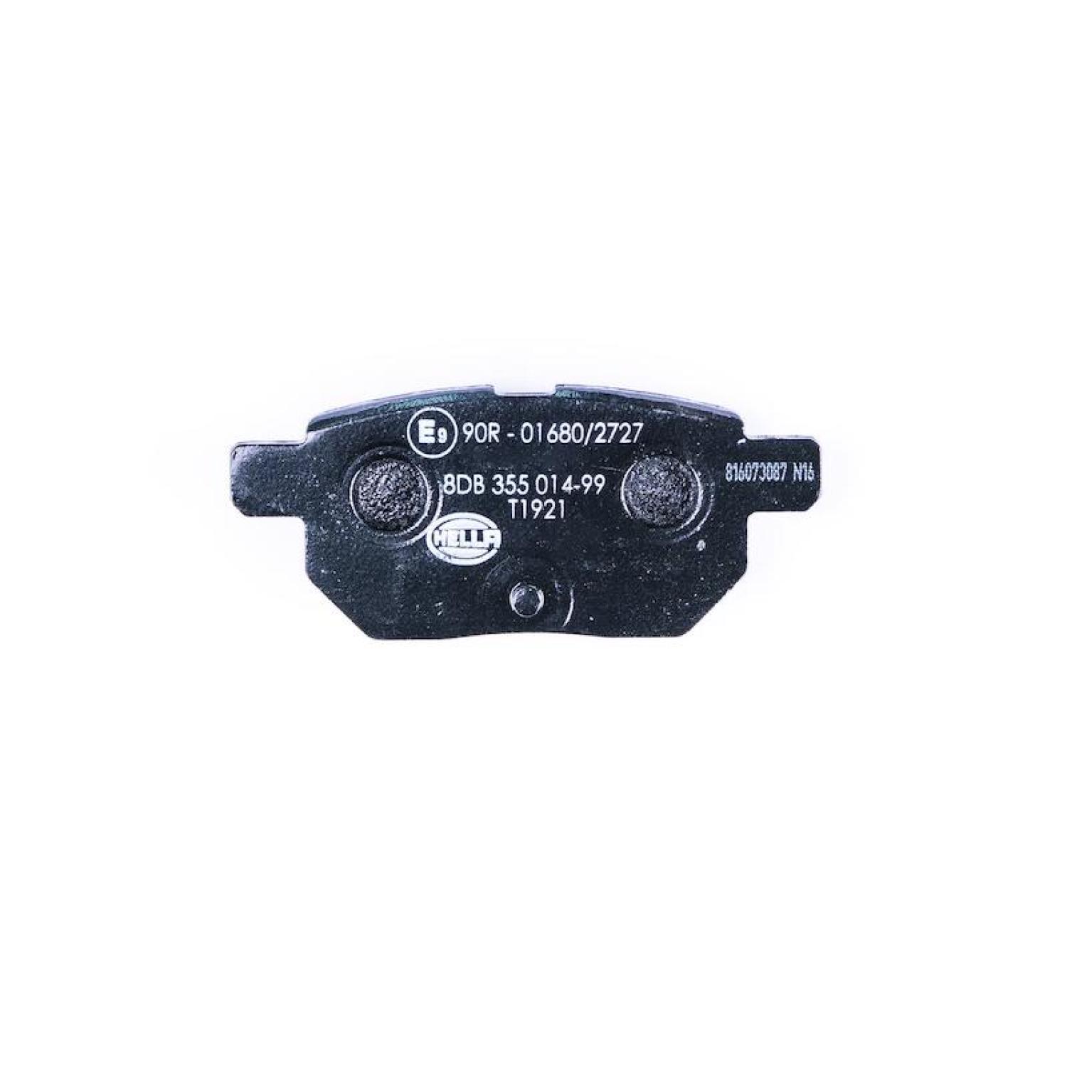 Hella Pagid 355014991 - Disc Brake Pad Hella Pagid 355014991 Disc Brake Pad product image 1 of 3