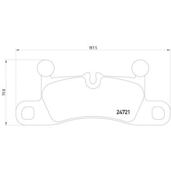 Hella Pagid 355015101 Disc Brake Pad product image 4 of 4