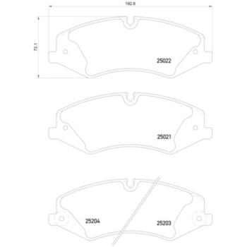 Hella Pagid 355015551 - Disc Brake Pad Hella Pagid 355015551 Disc Brake Pad product image 4 of 4