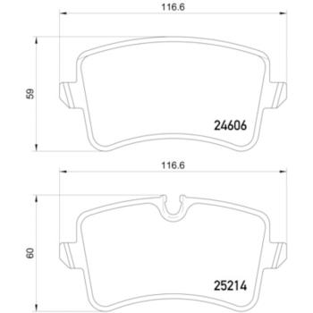 Hella Pagid 355016001 Disc Brake Pad product image 4 of 4