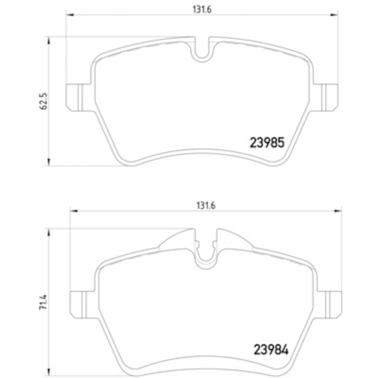Hella Pagid 355016041 - Disc Brake Pad Hella Pagid 355016041 Disc Brake Pad product image 4 of 4