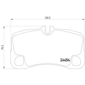 Hella Pagid 355016051 Disc Brake Pad product image 4 of 4