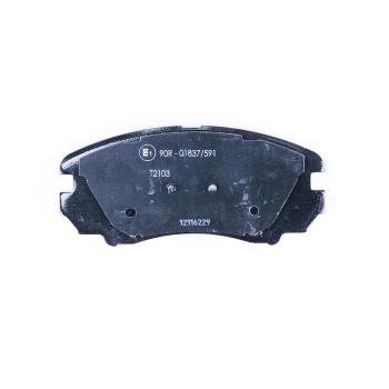 Hella Pagid 355016101 Disc Brake Pad product image 1 of 3