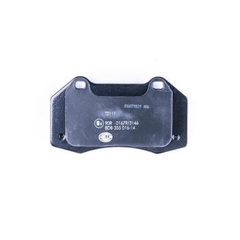 Hella Pagid 355016141 - Disc Brake Pad Hella Pagid 355016141 Disc Brake Pad product image 1 of 3