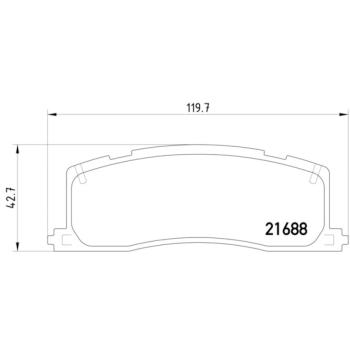 Hella Pagid 355016391 - Disc Brake Pad Hella Pagid 355016391 Disc Brake Pad product image 2 of 2