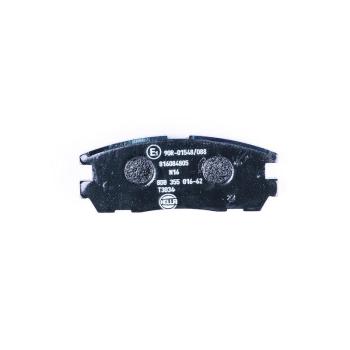 Hella Pagid 355016621 Disc Brake Pad product image 1 of 3
