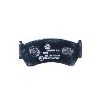 Hella Pagid 355016661 Disc Brake Pad product image 1 of 3