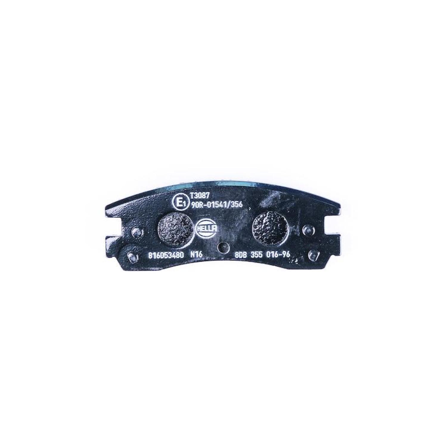Hella Pagid 355016961 Disc Brake Pad product image 1 of 3