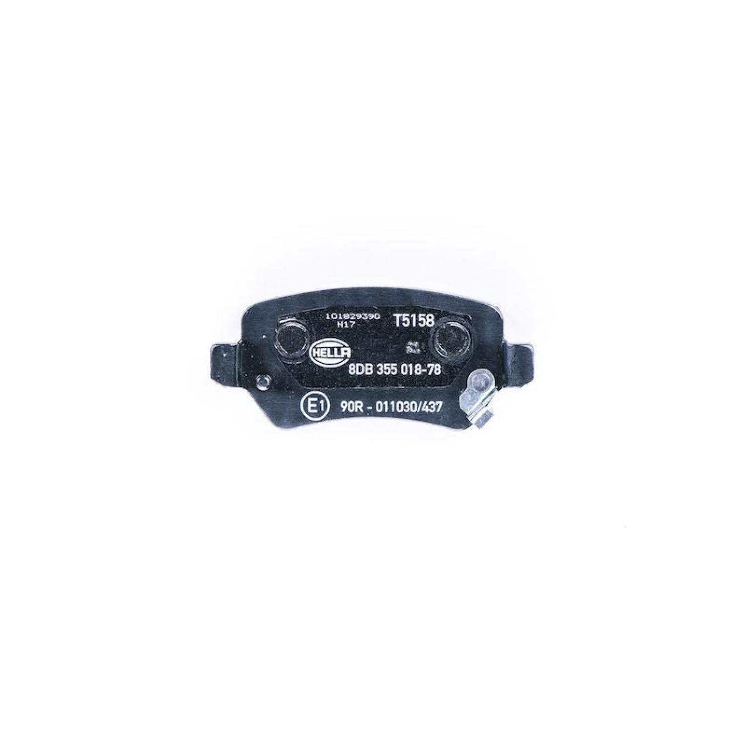 Hella Pagid 355018781 - Disc Brake Pad Hella Pagid 355018781 Disc Brake Pad product image 1 of 3