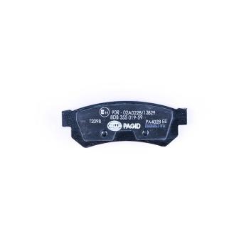Hella Pagid 355019591 Disc Brake Pad product image 1 of 3