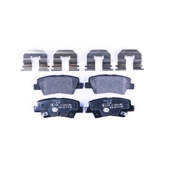 Hella Pagid 355019981 Disc Brake Pad product image 2 of 3