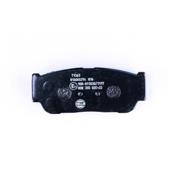 Hella Pagid 355020221 Disc Brake Pad product image 1 of 3