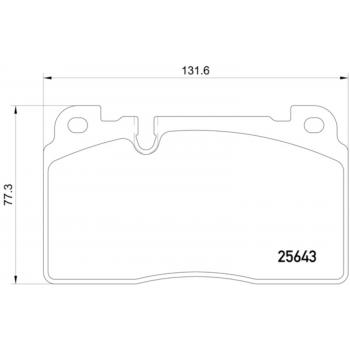 Hella Pagid 355020241 - Disc Brake Pad Hella Pagid 355020241 Disc Brake Pad product image 1 of 1
