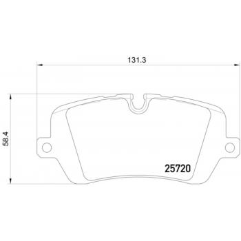 Hella Pagid 355020361 - Disc Brake Pad Hella Pagid 355020361 Disc Brake Pad product image 1 of 1