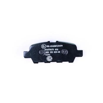 Hella Pagid 355020401 - Disc Brake Pad Hella Pagid 355020401 Disc Brake Pad product image 1 of 3