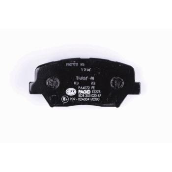 Hella Pagid 355020871 Disc Brake Pad product image 1 of 4