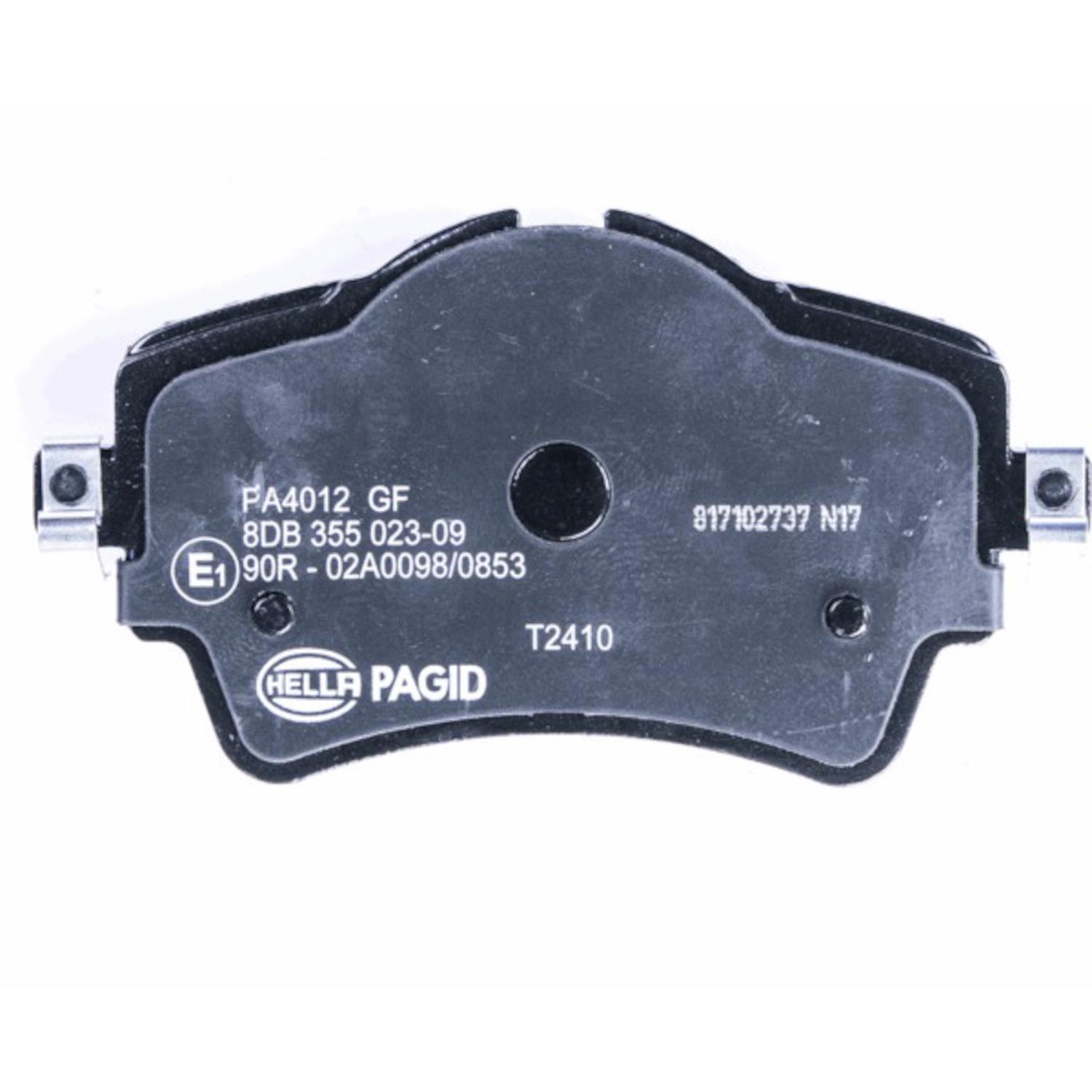 Hella Pagid 355023091 - Disc Brake Pad Hella Pagid 355023091 Disc Brake Pad product image 2 of 4
