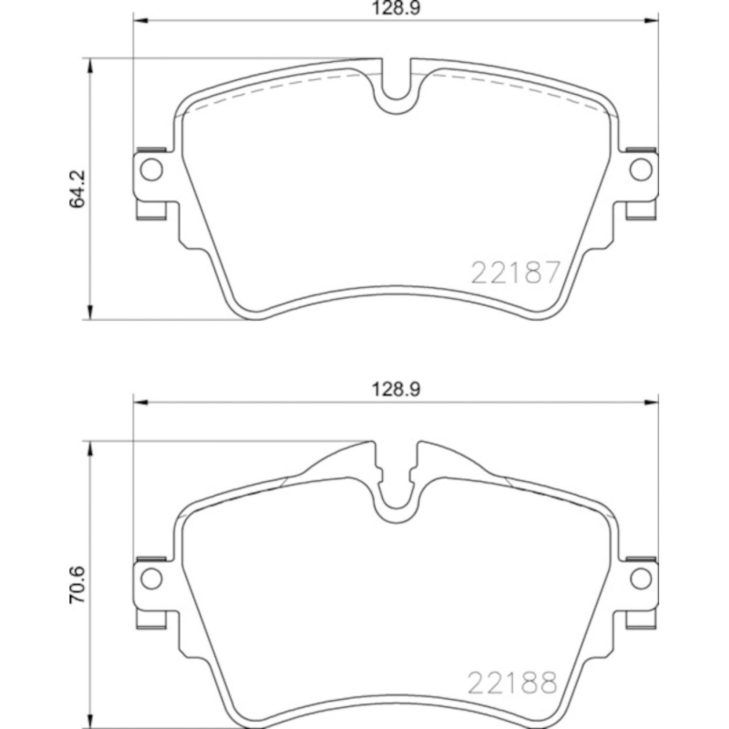 Hella Pagid 355023091 - Disc Brake Pad Hella Pagid 355023091 Disc Brake Pad product image 4 of 4